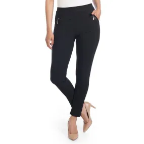 Black Jasmine Zip Pocket Leggings
