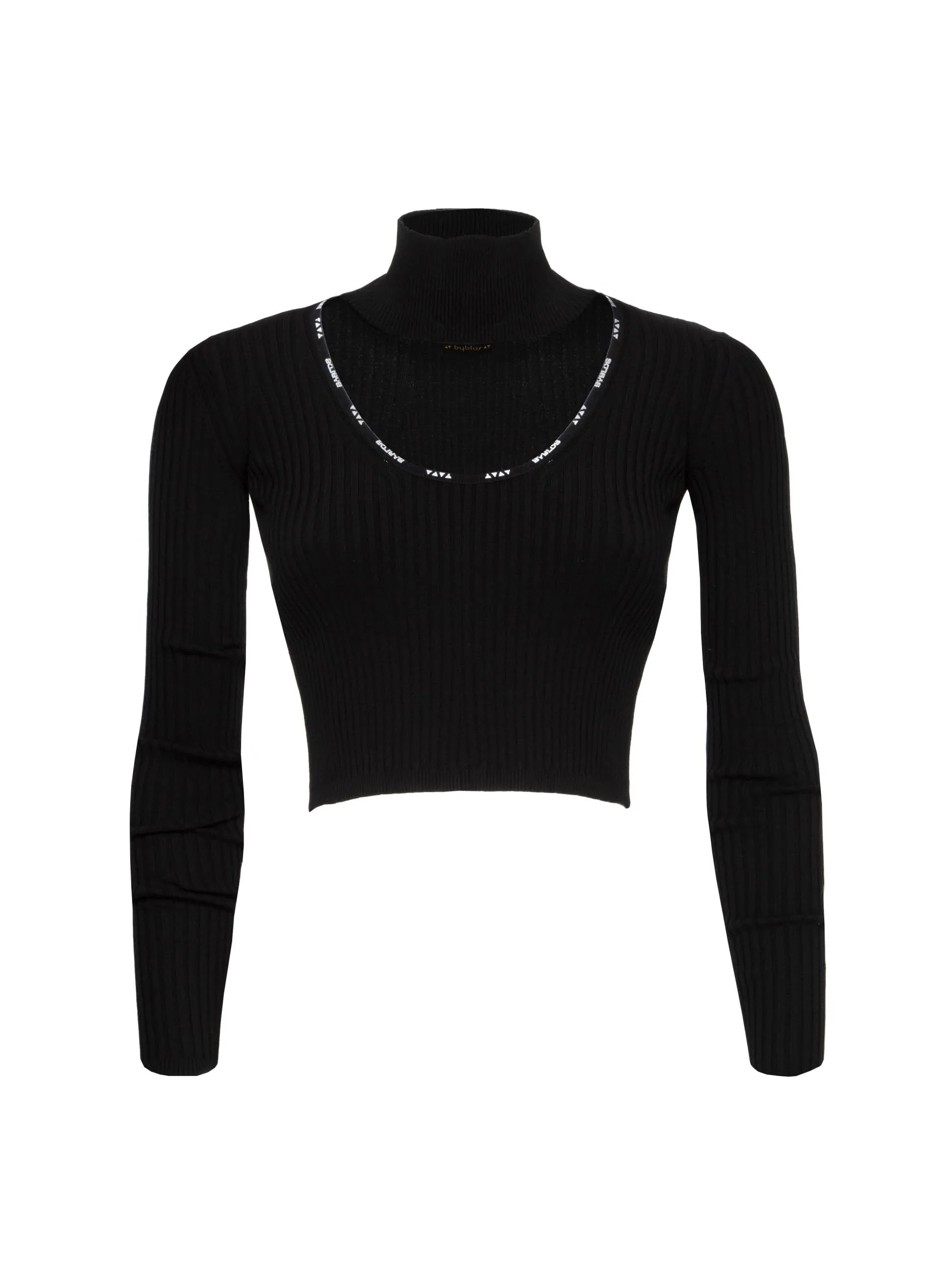 Knit Logo Crop Top
